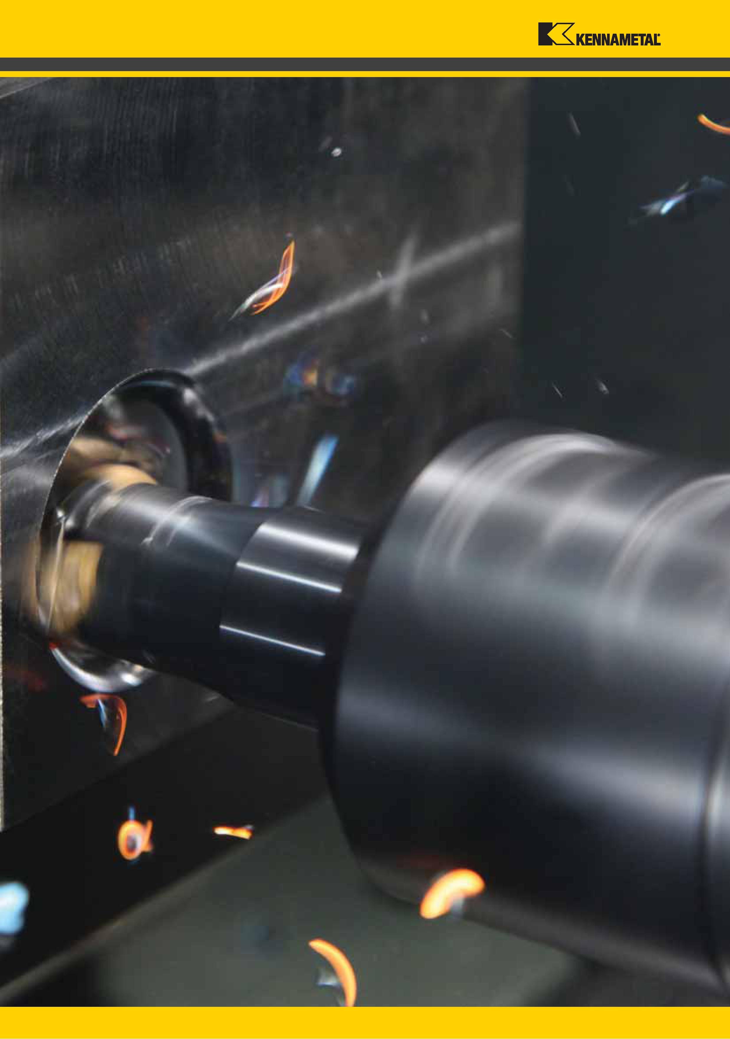 108 Высокопроизводительное фрезерование Kennametal Насадная фреза со сменными твердосплавными пластинами в работе на горизонтально-фрезерном станке с ЧПУ Общий в Каталог KENNAMETAL 2015 Инновации Металлорежущий инструмент и инструментальная оснастка для металлообработки Стр. 