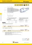 174 Инструменты с хвостовиками BT40 Гидравлические патроны Kennametal HydroForce с большим крутящим моментом (HT) L9 минимальная длина закрепления V максимальная Каталог KENNAMETAL 2015 Инновации Металлорежущий инструмент и инструментальная оснастка для металлообработки Стр. E10