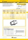 185 Система обозначения гидравлических патронов Kennametal HydroForce с большим крутящим моментом (HT) Хвостовик Тип Система Размер KM4X 100 HCTHT 32 095 M Тип п Каталог KENNAMETAL 2015 Инновации Металлорежущий инструмент и инструментальная оснастка для металлообработки Стр. E21