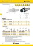 190 Прецизионные цанговые патроны Kennametal Инструменты с хвостовиками BT30 Сила зажима (соотношение 2:1) 414 01-94 D11 Серия цанг Наибольший диаметр изделия за Каталог KENNAMETAL 2015 Инновации Металлорежущий инструмент и инструментальная оснастка для металлообработки Стр. E26