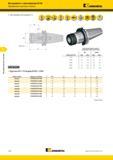 196 Инструментальные системы Kennametal Инструменты с хвостовиками CV 40 Прецизионные цанговые патроны Сила зажима (соотношение 2:1) Серия цанг ERICKSON Круглые Каталог KENNAMETAL 2015 Инновации Металлорежущий инструмент и инструментальная оснастка для металлообработки Стр. E32