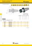 198 Инструментальные системы Kennametal Инструменты с хвостовиками CV 50 Прецизионные цанговые патроны Сила зажима (соотношение 2:1) Серия цанг ERICKSON Круглые Каталог KENNAMETAL 2015 Инновации Металлорежущий инструмент и инструментальная оснастка для металлообработки Стр. E34