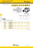 204 Прецизионные цанговые патроны Kennametal Сила зажима (соотношение 2:1) Инструментальные системы Инструменты с хвостовиками HSK63A ERICKSON Круглые ER HSK фор Каталог KENNAMETAL 2015 Инновации Металлорежущий инструмент и инструментальная оснастка для металлообработки Стр. E40