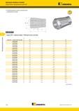 208 Одноугловые прецизионные цанги ER Kennametal Инструментальные системы Цанговые патроны и втулки В наличии имеются цанги в метрической и дюймовой системах ERI Каталог KENNAMETAL 2015 Инновации Металлорежущий инструмент и инструментальная оснастка для металлообработки Стр. E44