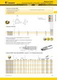 251 Kennametal Модульные сверла Фасочные пластины KSEM Корпуса KSEM с хвостовиком Whistle Notch 2° Фасочные пластины KSEM Корпуса KSEM с хвостовиком Whis Каталог KENNAMETAL 2018 Режущий инструмент для обработки отверстий в металлах и сплавах Быстрорежущие метчики и раскатники Сборные фрезы с СРП и твердосплавные Стр. H63