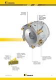 1273 Kennametal Возможность обработки с глубиной резания (Ар) до 11 мм Неравномерное расположение посадочных гнезд Зачистная кромка Wiper обеспечивает наи Каталог KENNAMETAL 2018 Режущий инструмент для обработки отверстий в металлах и сплавах Быстрорежущие метчики и раскатники Сборные фрезы с СРП и твердосплавные Стр. T3