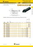 449 Kennametal Обработка канавок и отрезка Державки Beyond Evolution CD = Максимальная глубина отрезки прутка D max = Максимальный диаметр прутка при обра Каталог KENNAMETAL 2018 Инструмент токарный Резцы и державки с режущими сменными пластинами для наружного точения и внутреннего растачивания на станках Стр. C39