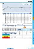 339 Фрезы Korloy Mach Mill BFE Обозначение Наличие 0D 1 L 0d ар С Рис Применяемые пластины (0) BFE 16-S 16 36 140 16 8 0 0 2 1 16-М 16 65 170 20 8 0 0 3 2 Каталог KORLOY 2008 Инструмент металлорежущий для точения фрезерования сверления Инструментальная оснастка Стр. E119