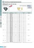 272 Твердосплавные режущие пластины Korloy для фрезерования резьбы Whithworth (bsw bsf bsp bsb) Наружная Внутренняя Стандарт B S 84:1956 DIN 259 ISO228 1:1982 Каталог KORLOY 2011 Металлорежущий инструмент сборный и твердосплавный для станков Стр. D40