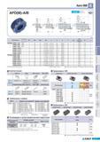 363 Фрезы Korloy с многогранными режущими пластинами Aero Mill APD(M)-A B AA90 AR 6 RR 5 9 О 0D1 0D1 0d -A- M Рис 1 Рис 2 Рис З Рис 4 Обозначение Нат ичие 0D 0 Каталог KORLOY 2011 Металлорежущий инструмент сборный и твердосплавный для станков Стр. E77