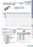 383 Фрезы Korloy со сменными пластинами Alpha- AMS1000M 1500M AA 90 AR 7 9 RR:-13' КГ (мм) Обозначение Наличие 0D 0d а L Число зубьев ар AMS 1016M 6 16 16 30 8 Каталог KORLOY 2011 Металлорежущий инструмент сборный и твердосплавный для станков Стр. E97