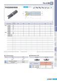 463 Фрезы Korloy со сменными многогранными пластинами Pro-A Mill PAS2000 4000 AA 90 AR:0W RR -21 -3 у мм Обозначение Нал ичие 0D 0d в L ар PAS 2012HR 1 12 16 2 Каталог KORLOY 2011 Металлорежущий инструмент сборный и твердосплавный для станков Стр. E177