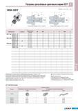 677 Патроны резьбовые цанговые Korloy серии SDT HSK-SDT DIN69893-1 ISO 12164-1 2001 (мм) Применение на высокоточных обрабатывающих центрах и станках с ЧПУ Отсу Каталог KORLOY 2011 Металлорежущий инструмент сборный и твердосплавный для станков Стр. I45