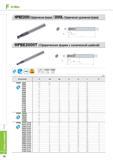 644 Сферические твердосплавные фрезы Korloy HPBE 2000 2000L 2000T Осевой режущий инструмент южнокорейского производителя с гладким цилиндрическим хвостовиком H Каталог KORLOY 2014 Металлорежущий инструмент и станочная оснастка Стр. F10