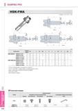 922 Вспомогательный инструмент Korloy для металлорежущих станков DAMPING PRO HSK-FMA DIN69893-1, ISO 12164-1 2001 (мм) Обозначение Диаметр фрезы 0D L L1 0C 0C2 Каталог KORLOY 2014 Металлорежущий инструмент и станочная оснастка Стр. I112