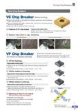 72 New metal cutting tools from South Korea Turning Chip Breakers Korloy VC Medium-finishing machining Superior chip evacuation in high speed and continuous m Каталог KORLOY 2016 Металлорежущий инструмент для точения фрезерования сверления и инструментальная станочная оснастка для металлообрабатывающих станков Стр. B17 ENG