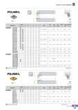 160 Стандартные токарные сборные резцы Korloy PCLNR/L PDJNR/L правого и левого исполнений с призматическими хвостовиками для крепления на металлообрабатывающем Каталог KORLOY 2016 Металлорежущий инструмент для точения фрезерования сверления и инструментальная станочная оснастка для металлообрабатывающих станков Стр. B105 ENG