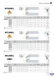 176 Multi Lock System MTGNR/L TNDC 90° R type insert (mm) Designation Stock H W L S h fi Insert Clamp ClampScrew Shim Shim Pin Wrench R L MTGNR/L 1616-H16 16 1 Каталог KORLOY 2016 Металлорежущий инструмент для точения фрезерования сверления и инструментальная станочная оснастка для металлообрабатывающих станков Стр. B121 ENG