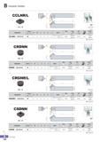 185 Ceramic Holder CCLNR/L CNDN R type insert (mm) Designation Stock H W L S h i Insert Clamp Screw Shim Spring Wrench R L CCLNR/L 2525-M12C 25 25 150 32 25 32 Каталог KORLOY 2016 Металлорежущий инструмент для точения фрезерования сверления и инструментальная станочная оснастка для металлообрабатывающих станков Стр. B130 ENG