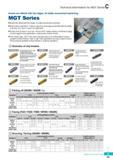 282 Inserts Korloy MGT Series are offered with two edges, for better economical machining Inserts are offered with two edges, for better economical machining M Каталог KORLOY 2016 Металлорежущий инструмент для точения фрезерования сверления и инструментальная станочная оснастка для металлообрабатывающих станков Стр. C23 ENG