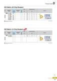 338 Thread Insert ISO Metric (M Chip Breaker) Designation (Right) Designation (Left) Pitch (mm) Dimensions (mm) L hmin X Picture ERM 16-1 0ISQ 1 0 9 525 16 0 6 Каталог KORLOY 2016 Металлорежущий инструмент для точения фрезерования сверления и инструментальная станочная оснастка для металлообрабатывающих станков Стр. D13 ENG