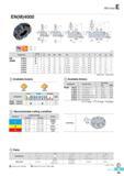 426 Mill-max EN(M)4000 AR -6° RR -5° (mm) Designation Stock 0D 0Di 0D2 0d a b E F ap Fig R L EN 4080R/L 5 80 87 57 25 4(27) 9 5(12 4) 6(7) 25(22) 50 8 5 1 4 1 Каталог KORLOY 2016 Металлорежущий инструмент для точения фрезерования сверления и инструментальная станочная оснастка для металлообрабатывающих станков Стр. E39 ENG