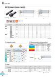 433 Turbo Mill PES2000/3000/4000 0d 2000/3000 type 4000 type Fig 1 AR 10° 15‘ RR 2° -3‘ (mm) Designation Stock 0D 0d I L ap Fig PES 2020R 2 20 20 30 110 8 0 3 Каталог KORLOY 2016 Металлорежущий инструмент для точения фрезерования сверления и инструментальная станочная оснастка для металлообрабатывающих станков Стр. E46 ENG