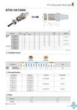 540 BT Tooling system (Multi edge) BT50 HAT4000 e (mm) Designation Stock 0D fl1 12 L No of flute ap Application SPMT ZPMT BT50- HAT4050094-2F 10 1 50 32 119 16 Каталог KORLOY 2016 Металлорежущий инструмент для точения фрезерования сверления и инструментальная станочная оснастка для металлообрабатывающих станков Стр. E153 ENG