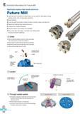 547 E Technical Information for Future Mill Rigid body employs high tensile aluminum Future Mill Light aluminum body(50% of steel body) can be used for high sp Каталог KORLOY 2016 Металлорежущий инструмент для точения фрезерования сверления и инструментальная станочная оснастка для металлообрабатывающих станков Стр. E160 ENG