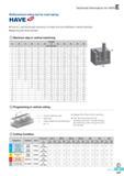 634 Technical Information for HAVE Multifunctional milling tool for mold making have Tools for Z axis feed plunge machining to cut faster and more effectively Каталог KORLOY 2016 Металлорежущий инструмент для точения фрезерования сверления и инструментальная станочная оснастка для металлообрабатывающих станков Стр. E247 ENG