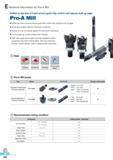 649 Technical Information for Pro-A Mill Buffed on top face of insert ensure good chip control and reduces built-up edge Pro-A Mill Buffed top face of insert e Каталог KORLOY 2016 Металлорежущий инструмент для точения фрезерования сверления и инструментальная станочная оснастка для металлообрабатывающих станков Стр. E262 ENG