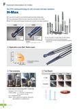 731 Metal machining CNC tools Korloy solid end mills H-Max Technical Information New PVD coating technology for anti-corrosion and wear resistance H-max can be Каталог KORLOY 2016 Металлорежущий инструмент для точения фрезерования сверления и инструментальная станочная оснастка для металлообрабатывающих станков Стр. F8 ENG
