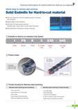 794 Technical Information for Solid Endmill for Hard-to-cut material optimal design for stainless steel machining Solid Endmills for Hard-to-cut material High Каталог KORLOY 2016 Металлорежущий инструмент для точения фрезерования сверления и инструментальная станочная оснастка для металлообрабатывающих станков Стр. F71 ENG