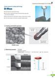 812 Technical Information for D-Max Unique diamond coating technology D-Max Unique diamond coating technology Good surface roughness through improved endmill g Каталог KORLOY 2016 Металлорежущий инструмент для точения фрезерования сверления и инструментальная станочная оснастка для металлообрабатывающих станков Стр. F89 ENG