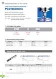 815 Technical Information for PCD Endmill Longer tool life and good surface finishes PCD Endmills Longer tool life and good surface roughness Reducing burrs at Каталог KORLOY 2016 Металлорежущий инструмент для точения фрезерования сверления и инструментальная станочная оснастка для металлообрабатывающих станков Стр. F92 ENG
