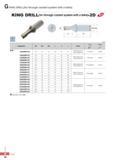 847 KING DRILL(for through coolant system with a lathe) KING DRILL(forthrough coolant system with a lathe)-2D (mm) Screw Wrench Designation 0D 0d1 0d2 fii I2 L Каталог KORLOY 2016 Металлорежущий инструмент для точения фрезерования сверления и инструментальная станочная оснастка для металлообрабатывающих станков Стр. G22 ENG