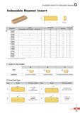 916 Available Insert for Indexable Reamer Indexable Reamer Insert w 11 r L (mm) Designation Grade Dimensions Reed type Rake angle K10(Uncoated) BPK110(TiAlN) B Каталог KORLOY 2016 Металлорежущий инструмент для точения фрезерования сверления и инструментальная станочная оснастка для металлообрабатывающих станков Стр. G91 ENG
