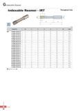 917 Indexable Reamer Indexable Reamer - IRT Throughout tioie ii i / i J / \ Jjr - 0d m J i 2 6 3 L (mm) Designation 0D l li l2 ft3 L 0d Insert IRT 10 000-16125 Каталог KORLOY 2016 Металлорежущий инструмент для точения фрезерования сверления и инструментальная станочная оснастка для металлообрабатывающих станков Стр. G92 ENG