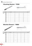 921 Chucking / Machine Reamer Chucking Reamer - TCRS M T No (mm) Designation No of flute 0D l L M T No TCRS 070 4 7 0 20 150 1 080 4 8 0 20 150 1 090 4 9 0 20 Каталог KORLOY 2016 Металлорежущий инструмент для точения фрезерования сверления и инструментальная станочная оснастка для металлообрабатывающих станков Стр. G96 ENG