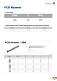 922 PCD Reamer PCD Reamer Code system 070 Type PCD Reamer Tooth 2 2flute Diameter 070 07 0 2 Recommended cutting condition (For high speed and high precision m Каталог KORLOY 2016 Металлорежущий инструмент для точения фрезерования сверления и инструментальная станочная оснастка для металлообрабатывающих станков Стр. G97 ENG