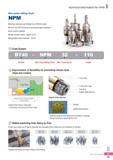 960 Technical Information for NPM New power milling chuck NPM Strong clamping over 500kgf-m(on NPM42 basis) DUST BLOCK functions for blocking foreign substance Каталог KORLOY 2016 Металлорежущий инструмент для точения фрезерования сверления и инструментальная станочная оснастка для металлообрабатывающих станков Стр. I19 ENG