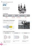 983 Technical Information for DTN Tapping holder DTN Compact design and slim type Improvement of tapping force Tapping range M3 M38 Code System T, 1 BT40 - DTN Каталог KORLOY 2016 Металлорежущий инструмент для точения фрезерования сверления и инструментальная станочная оснастка для металлообрабатывающих станков Стр. I42 ENG