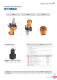 996 Angular Head Series HRAG(90° fixed)_Reinforced type BT-HRAG Side Front Head Shank Size L A 0D BT50 56 5 30° 040 NO Name CD Rotating angle graduation (Free Каталог KORLOY 2016 Металлорежущий инструмент для точения фрезерования сверления и инструментальная станочная оснастка для металлообрабатывающих станков Стр. I55 ENG