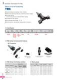 1005 Technical Information for TBC Balance cut tool for Rough boring TBC Wide boring range for big diameters - 0130 0540mm Stable structure against for cutting Каталог KORLOY 2016 Металлорежущий инструмент для точения фрезерования сверления и инструментальная станочная оснастка для металлообрабатывающих станков Стр. I64 ENG