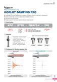 1018 DAMPING PRO I /DAMPING PRO Antl-Vlbration Tool KORLOY Anti-Vibration Tool KORLOY DAMPING PRO The application of a special design provides an excellent Anti Каталог KORLOY 2016 Металлорежущий инструмент для точения фрезерования сверления и инструментальная станочная оснастка для металлообрабатывающих станков Стр. I77 ENG