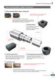 1036 Industrial Tooling Example Role machining (Body / Shape / Parting-off) Role machining (Body / Shape / Parting-off) Closer chip breaker to the cutting edge Каталог KORLOY 2016 Металлорежущий инструмент для точения фрезерования сверления и инструментальная станочная оснастка для металлообрабатывающих станков Стр. J7 ENG