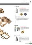 1046 Industrial Tooling Example J KING DRILL Optimal indexable drill design Drill shape and chip breaker are optimized at the central and peripheral insert loca Каталог KORLOY 2016 Металлорежущий инструмент для точения фрезерования сверления и инструментальная станочная оснастка для металлообрабатывающих станков Стр. J17 ENG