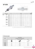 952 Узкие цанговые патроны Korloy DSK Каталог KORLOY 2016 Металлорежущий инструмент и инструментальная оснастка для токарных фрезерных резьбонарезных сверлильных расточных технологических операций на станках Стр. I35