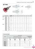 966 Оправки Korloy для крепления торцевых фрез BT-FMC Каталог KORLOY 2016 Металлорежущий инструмент и инструментальная оснастка для токарных фрезерных резьбонарезных сверлильных расточных технологических операций на станках Стр. I49