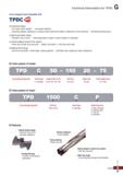 1027 Technical Information for TPDC Cone shaped head indexable drill TPDC Clamping design - One step clamp system Increased stability - Clamping syste Каталог KORLOY 2020 Режущий и вспомогательный инструмент для станков ЧПУ и универсальных Фрезы с СМП Сверла твердосплавные Резцы токарные Пластины сменные режущие Стр. G27